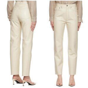 Agolde faux Leather 90’s pinch waist